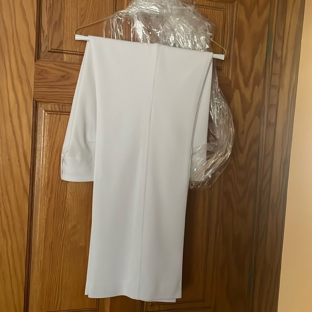 White lined pants sz 14